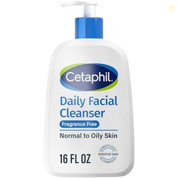 Cetaphil Face Wash, Daily Facial Cleanser for Sensitive, Combination t