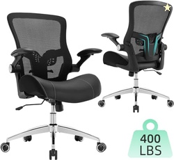 Luckyear Office Chair Ergonomic Desk Chair-400lbs Big and Tall Heavy D
