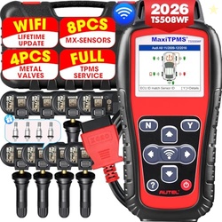 Autel MaxiTPMS TS508WF KIT, 2026 TPMS Programming Relearn Tool, WiFi V