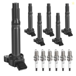 Ignition Coil Pack Spark Plugs Replacement for 3.5 V6 Toyota Sienna Av