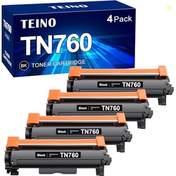 Comatible TN760 Toner Cartridges Replacement for Brother TN760 TN-760 