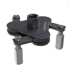 WORKPRO Universal Oil Filter Wrench Adjustable (2-3/8 to 3-3/4"), Magn