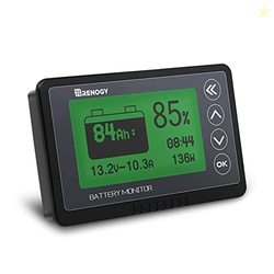 Renogy 500A Battery Monitor with Shunt, High and Low Voltage Programma
