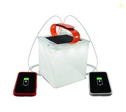 LuminAID Survivor Solar Lantern with Dual Phone Charger - Inflatable L