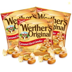 Sweetzo - Werther's Original Caramel Hard Candy, Individually Wrapped 
