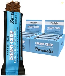 BAREBELLS Protein Bars Creamy Crisp - 12 Count, Pack of 2 - Protein Sn