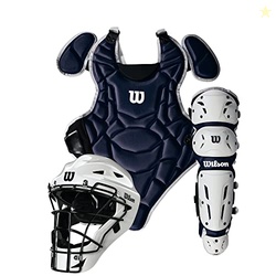 Wilson EZ Gear 2.0 Catchers Gear Kit - Navy, Large/X-Large