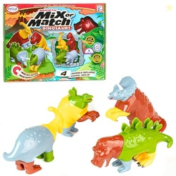 POPULAR PLAYTHINGS Magnetic Dinosaurs for Toddlers 1-3, Mix or Match D