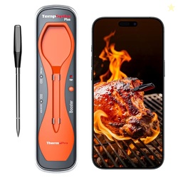 ThermoPro 600FT Wireless Meat Thermometer with Upgraded Ultra-Thin Pro