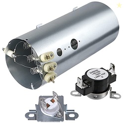 Monkemon 134792700 Dryer Heating Element, 137032600 Thermal Limiter an