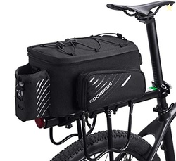 ROCKBROS Bike Rack Bag Bicycle Bag Trunk Rear Rack Bag Bike Panniers B