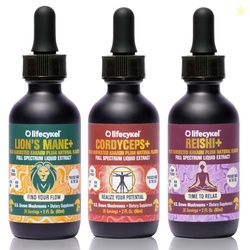 Life Cykel Professional Athletes Pack - Reishi, Lion's Mane & Cordycep