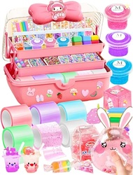 Jimcii Make Your Own Nano Tape Bubble Kit for Kids, Birthday Gifts for