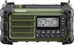 Sangean MMR-99 AM/FM-RBDS/Bluetooth/AUX/Weather/Multi-Powered Digital 