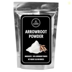 Naturevibe Botanicals Arrowroot Powder, 5lbs | Gluten-Free and Non-GMO