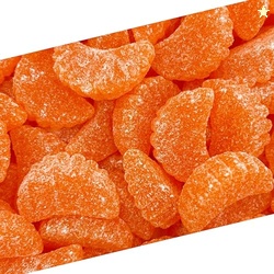 Orange Slices | 2 Pound Bag - Approx. 70 Count | Jelly Candy | Old-Tim