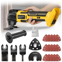 Cordless Oscillating Tool for Dewalt 20V Battery,6 Variable Speed Brus
