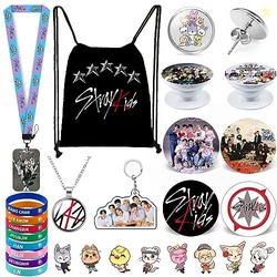 eTel Like Stray Kids Gifts Set, Including Drawstring Bag Backpack, Nec