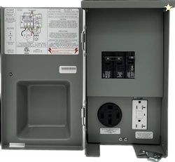 Connecticut Electric CESMPSC55GRHR 50-Amp RV PNL with 20-Amp GFCI Rece