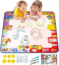 KIZZYEA Toys for 2 3 4 5 6+ Years Old Boys Girls, Water Doodle Mat for