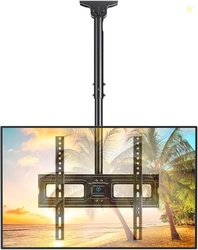 PERLESMITH Ceiling TV Mount for 26-65 inch Flat Screen Displays, Max V