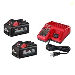 Milwaukee Electric - M18 REDLITHIUM HIGH Output XC6.0 Battery 2-Pack S