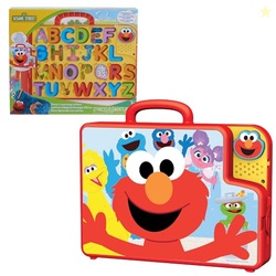 Sesame Street Elmos Learning Letters Bus Activity Board, Preschool Lea