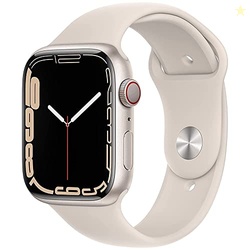 Apple Watch Series 7 (GPS + Cellular, 45 MM) Starlight Aluminum Case w