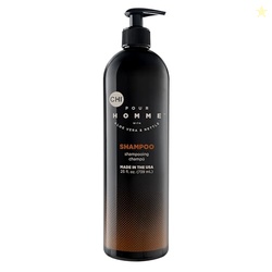 CHI Pour Homme Moisturizing Daily Shampoo for Men, Sulfate-Free Hair C