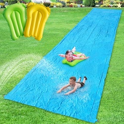 40FT Slip Lawn Water Slide, Giant Slip, Splash and Slide for Kids Teen