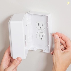 Outlet Cover Box Baby Proofing  Child Safety Outlet Protector Box for 