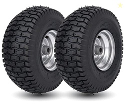 15x6.00-6 Lawn Mower Tire and Wheel Front Tire Compatible with John De