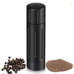 POPWOODS Pepper Grinder Mill, Professional Grade Aluminum Manual Peppe