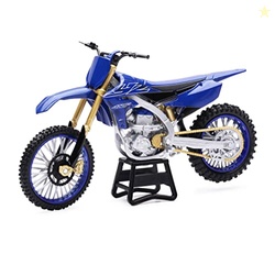 NewRay Toys Motorcycle 1:12 Scale Yamaha YZ450F Dirt Bike, 58313, Mult