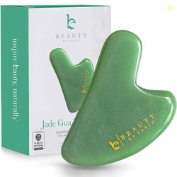 Beauty by Earth Jade Gua Sha Facial Tools - Face Sculpting & Massager 