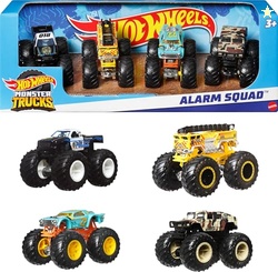 Hot Wheels Monster Trucks, 1:64 Scale Monster Trucks Toy Trucks, Set o
