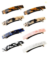 Hair Barrettes for Women, 8 Pcs Barrettes for Fine Thin Thick Hair, 3 