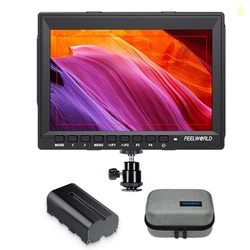 FEELWORLD FW759 7 Inch 400nit On Camera Field DSLR Monitor, 4K HDMI In