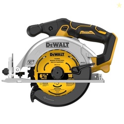 DEWALT 20V MAX* 6-1/2 in. Brushless Cordless Circular Saw, Tool Only (