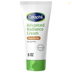 Cetaphil Advanced Radiance Cream with Shea Butter, 6 oz, For Dry, Dull