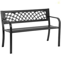 FDW Garden Bench Bench Park Outdoor Bench for Patio Metal Bench Park B
