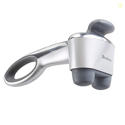 Brookstone B-HHP-650J Cordless Neck, Back Percussion Massager Deep Kne