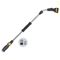 Melnor 65145AMZ RelaxGrip 8-Pattern Pivoting-Head QuickConnects Extens
