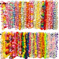 Yzoe Gzroe 100 Counts Hawaiian Leis Flower for Luau Theme Party Decora
