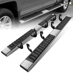 D SOLUTIONS 6.7" Running Boards Steps Bars Compatible with 2007-2019 S