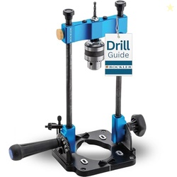 Rockler Drill Guide | Portable Drill Press Adapter for Hand Drill - 0 