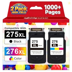 PG-275XL CL-276XL High Yield Replacement for Canon 275 and 276 Ink Car