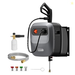 Giraffe Tools Grandfalls Retractable Pressure Washer G20B, 2500 PSI 2.