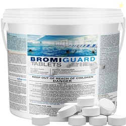 10 lbs 1-Inch Bromine Tabs, Chemical Sanitizer for Spas & Hot Tubs, Br