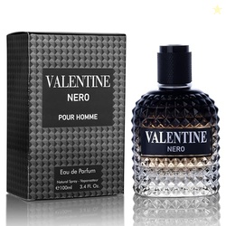Valentine Nero for Men - Woody Aromatic Fragrance with Floral and Mine